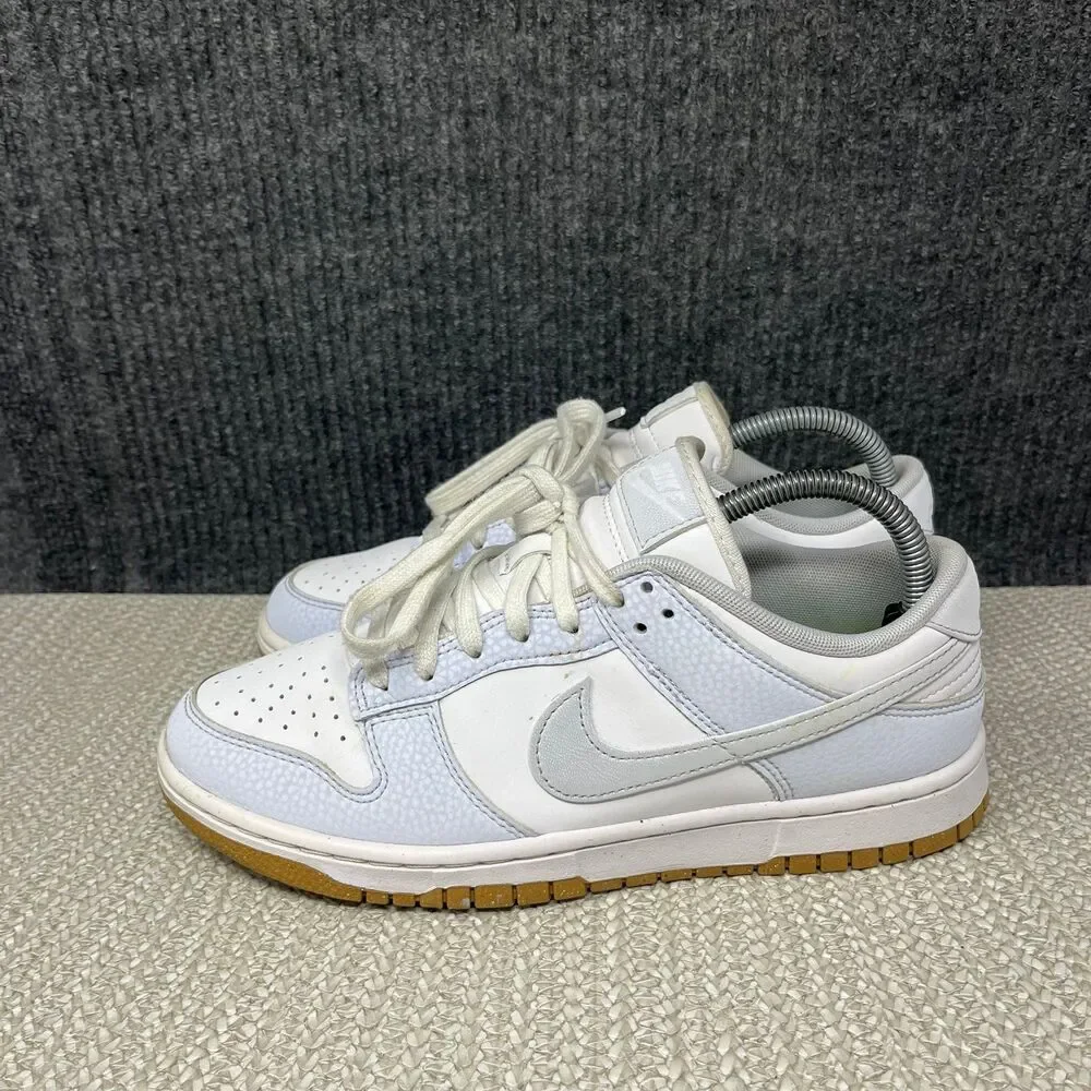 Nike Dunk Low Next Nature Football Grey Gum Shoes Women’s Size 9 FN6345-100